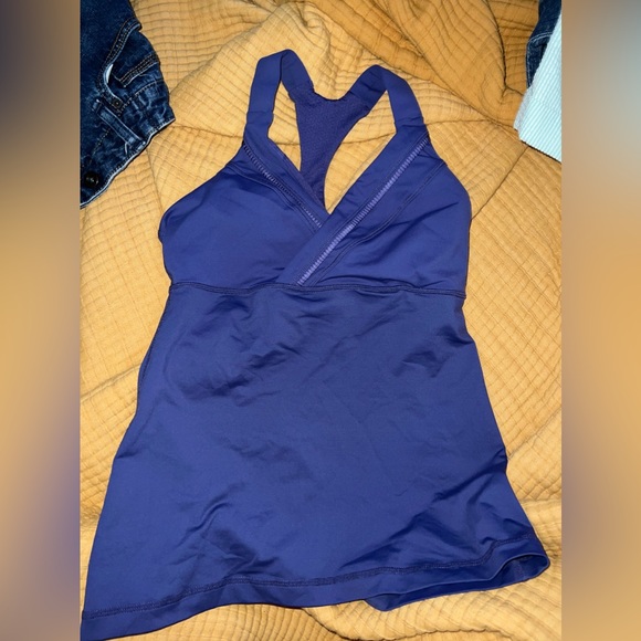 lululemon athletica Tops - NWOTLULULEMON DEEP BREATH TANK *LUXTREME TOP SIZE 6